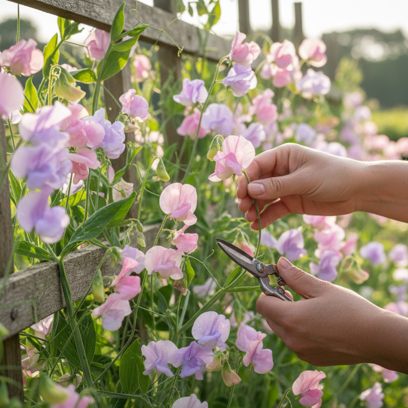 Pick Your Own Sweet Pea Experience & Season Pass
